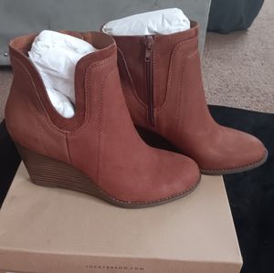 Lucky Brand Yenata Wedge Bootie